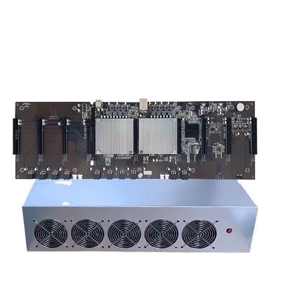 3060 fuente de alimentación de la caja 2000W del ordenador del aparejo X79 de la explotación minera de la tarjeta gráfica 9 GPU